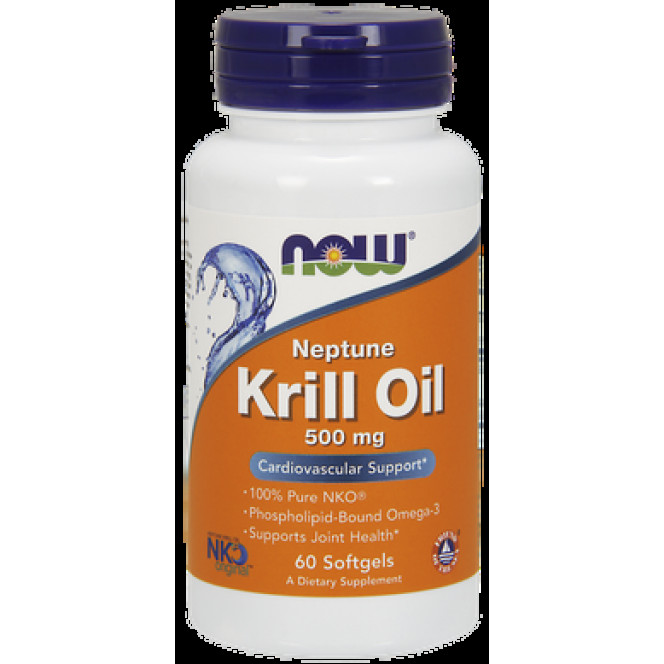 Krill Oil, Krill Oil, Now Foods, 500 mg, 60 Capsules, 03561
 