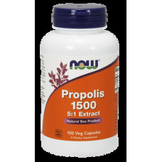 Propolis, Propolis 1500, Now Foods, 100 Capsules, 03564
 