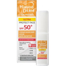 Солнцезащитный крем для лица SPF 50+, Hirudo Derm, 50 мл, z00509
  