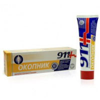 Gel-balm, Comfrey for pain in joints and muscles, 911, 100 ml, z00657
 