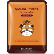 Восстанавливающая тканевая маска для лица с принтом Animal Tiger Mask, Bioaqua, 30 г, z01052
  