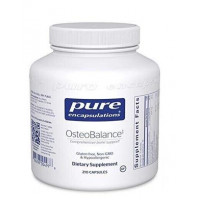 Кальций (против остеопороза), OsteoBalance, Pure Encapsulations, 210 капсул, z01135
  