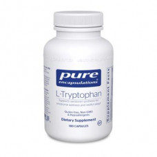 L-Tryptophan, L-Tryptophan, Pure Encapsulations, 180 Capsules, z01173
 