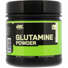 Глутамин, L-Glutamine Powder, Optimum Nutrition, 600 г, z01580
  