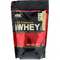 Сывороточный протеин, Whey Gold Standard, ванильное мороженное, Optimum Nutrition, 450 г, z02058
  