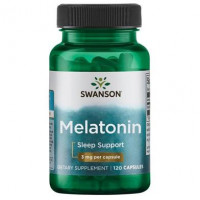 Мелатонин, Melatonin, Swanson, 3 мг, 120 капсул, z02513
  