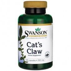 Cats Claw, Swanson, 500 mg, 100 capsules, z02536
 