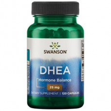 ДГЭА (дегидроэпиандростерон), DHEA, Swanson, 25 мг, 120 капсул, z02546
  