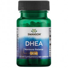 ДГЭА (дегидроэпиандростерон), Ultra DHEA, Swanson, 50 мг, 120 капсул, z02548
  