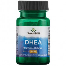 ДГЭА (дегидроэпиандростерон), Ultra DHEA, Swanson, 100 мг, 60 капсул, z02549
  