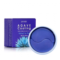 Гидрогелевые охлаждающие патчи для глаз с экстрактом агавы, Agave Cooling Hydrogel Eye Mask, Petitfee, 60 шт, z02755
  