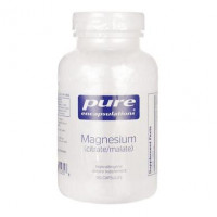 Магний (цитрат/малат), Magnesium (citrate/malate), Pure Encapsulations, 120 мг, 180 капсул, z02803
  