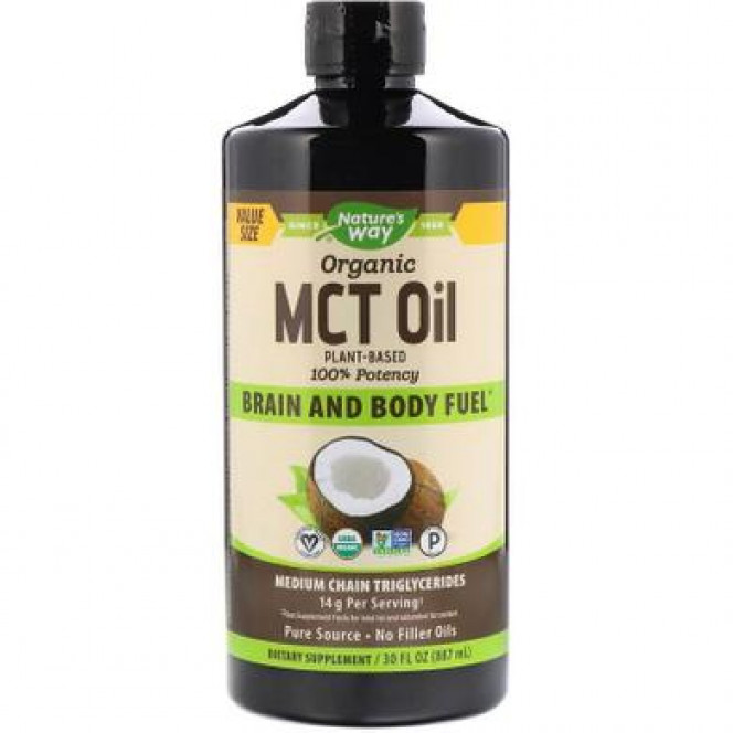 Coconut oil MCT, Oil From Coconut, Nature's Way, 887 ml 1 184, z02834 .. Discounts, promotions, 100% original products. Worldwide shipping, free shipping, world, health, cosmetics, fitness