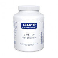 Витамины при остеопорозе +CAL+ Ipriflavone, Pure Encapsulations, 210 капсул, z02836
  