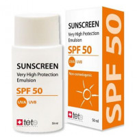 Солнцезащитный флюид, Sunscreen High Protection Emulsion SPF 30, Tete, 50 мл, z02880
  