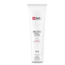 Lactic / Glycolic Acid & Bamboo Powder Gentle Exfoliant, Micro Peel, Tete, 200 ml, z02884
 