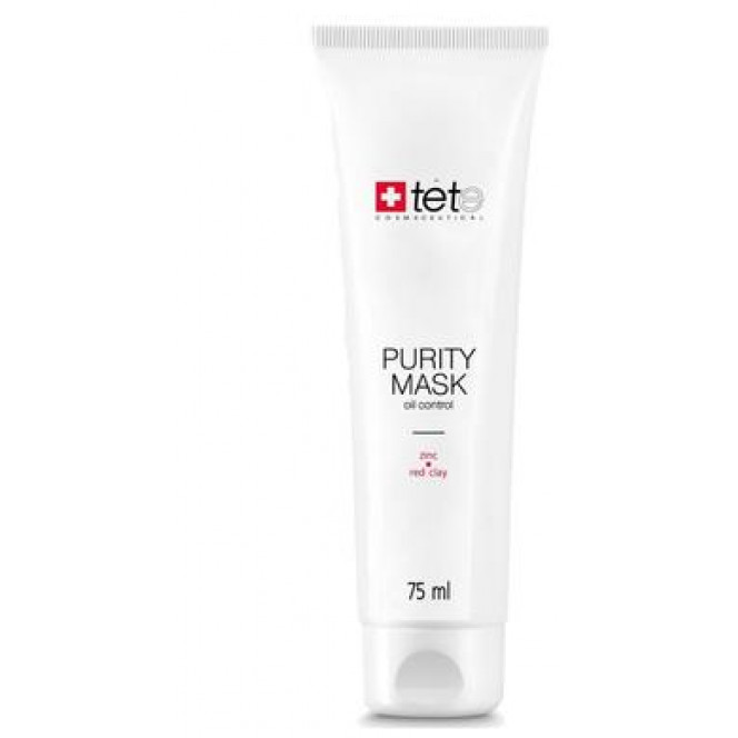 Sebum-regulating cleansing mask with zinc and red clay, Purity Mask, Tete, 75 ml 1 296, z02891 .. Discounts, promotions, 100% original products. Worldwide delivery, free shipping, world, health, cosmetics, fitness