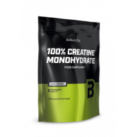 Креатин моногидрат, 100% Creatine monohydrate, Biotech USA, 500 г, z03204
  