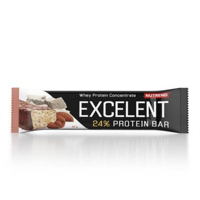 Bar Excelent Protein Bar, Nutrend, marzipan + almond flavor, 1 piece x 85 g 57, z03716 .. Discounts, promotions, 100% original products. Worldwide delivery, free shipping, world, health, cosmetics, fitness