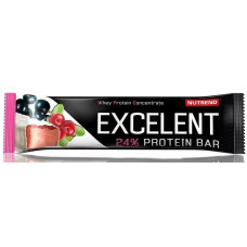 Excelent Protein Bar, Nutrend, Blackcurrant + Cranberry Flavor, 1 x 85g, z03717
 