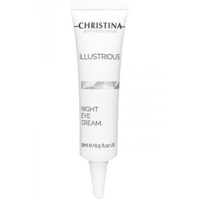 Rejuvenating night cream for the skin around the eyes, Illustrious Night Eye Cream, Christina, 15 ml 1 088, z04023 .. Discounts, promotions, 100% original products. Worldwide delivery, free shipping, peace, health, cosmetics, fitness