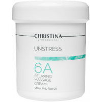 Unstress Relaxing Massage cream, Christina, 500 ml, z04038
 