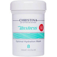 Оптимальная увлажняющая маска, Unstress Optimal Hydration Mask, Christina, 250 мл, z04040
  