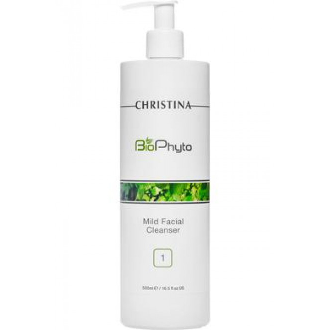 Мягкий очищающий гель, Bio Phyto Mild Facial Cleanser, Christina, 500 мл, z04047
  