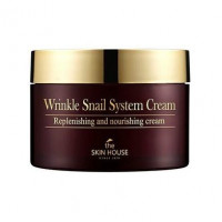 Антивозрастной крем на основе улиток, Wrinkle Snail System Cream, The Skin House, 100 мл, z04161
  