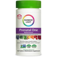 Витамины для беременных, Prenatal One, Rainbow Light, 1 в день, 90 таблеток, 03951
  