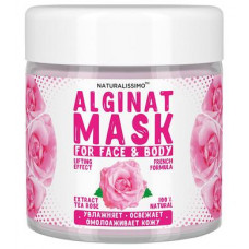 Альгинатная маска с розой, Rose Alginat Mask, Naturalissimo, 50 г, z04550
  