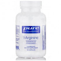 Arginine, l-Arginine, Pure Encapsulations, 350 mg, 90 capsules, z04676
 