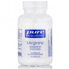 Arginine, l-Arginine, Pure Encapsulations, 350 mg, 90 capsules, z04676
 