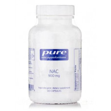 NAC (N-acetylcysteine), NAC (n-acetyl-l-cysteine), Pure Encapsulations, 900 mg, 120 capsules, z04677
 