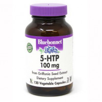 5-HTP (Hydroxytryptophan), 100 mg, Bluebonnet Nutrition, 120 Capsules, z04702
 