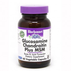 Glucosamine Chondroitin MSM, Bluebonnet Nutrition, 60 Capsules, z04706
 