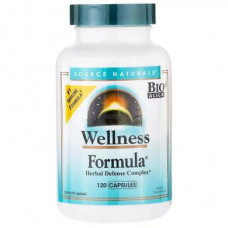 Защитный иммунный комплекс, Wellness Formula, Source Naturals, 120 растительных капсул, z04718
  