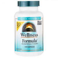 Защитный иммунный комплекс, Wellness Formula, Source Naturals, 90 растительных капсул, z04719
  