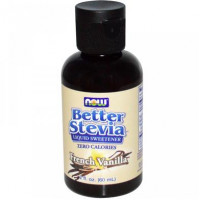 Stevia (Alcohol Free), Stevia Liquid, Now Foods, 60 ml, 04035
 