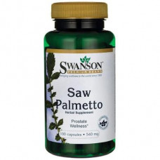 Со пальметто, Saw Palmetto, Swanson, 540 мг, 250 капсул, z02540
  