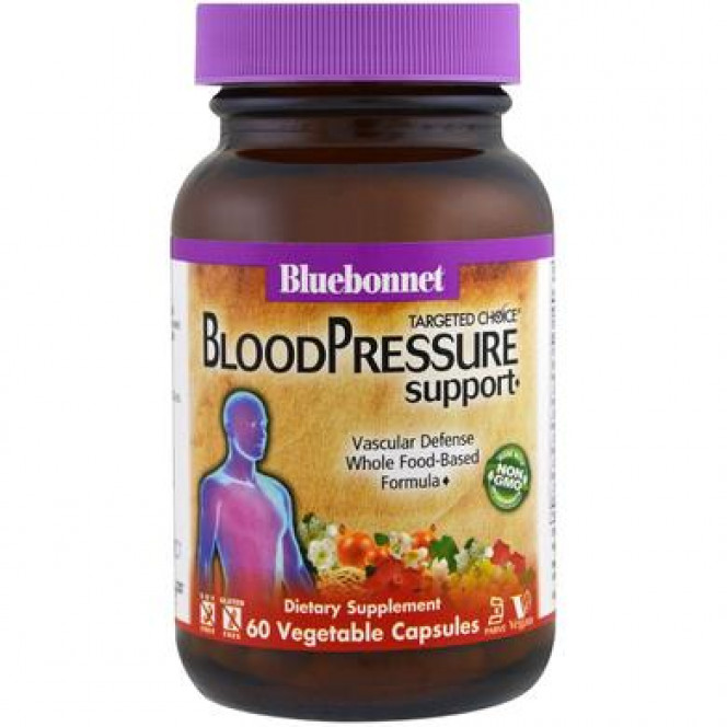 Complex for the normalization of blood pressure, Targeted Choice, Bluebonnet Nutrition, 60 capsules 561, Z05205 ​​.. Discounts, promotions, 100% original products. Worldwide shipping, free shipping, world, health, cosmetics, fitness