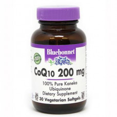 Coenzyme Q10, Bluebonnet Nutrition, 200 mg, 30 Veggie Caps, Z05208
 