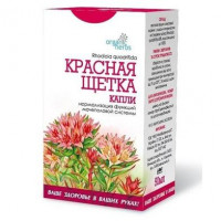 Drops Organic Herbs Red Brush 50ml, 27935
 