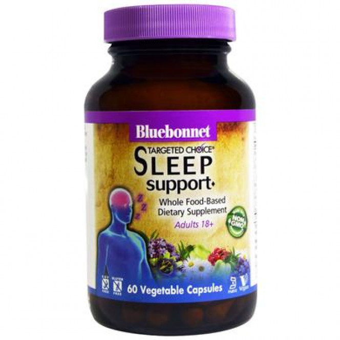 Sleep Normalization, Targeted Choice, Bluebonnet Nutrition, 30 Veggie Caps, Z05211
 