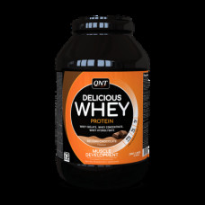 Протеин, Delicious Whey Protein, Qnt, вкус банан, 2,2 кг, Z05483
  