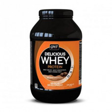 Протеин, Delicious Whey Protein, Qnt, вкус ваниль-крем, 2,2 кг, Z05487
  