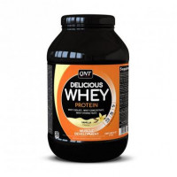 Protein, Delicious Whey Protein, Qnt, Strawberry Flavor, 908 g, Z05492
 