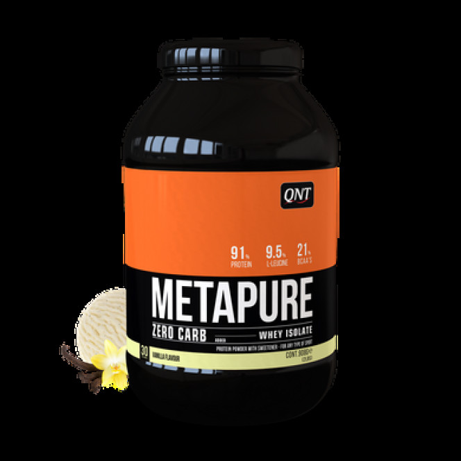 Протеин, Metapure ZC Isolate, Qnt, вкус тирамису, 908 г, Z05540
  