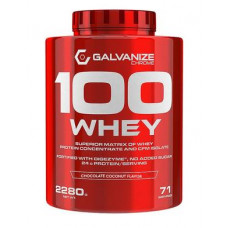 Protein, 100 whey, Galvanize Chrome, Chocolate Coconut Flavor, 2280 g, Z05604
 