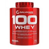 Протеин, 100 whey, Galvanize Chrome, вкус клубника-крем, 2280 г, Z05608
  